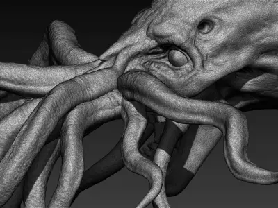 Cthulhu 3D print model