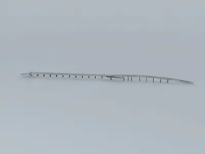 Screen Eastern Harbour Bridge Free 3D model
