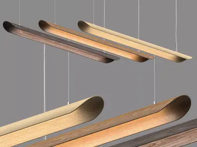 Canoe Lamp 3D model