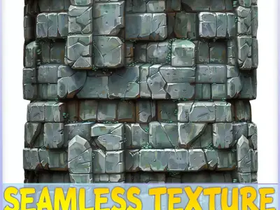 Stylized Wall Seamless Texture Texture
