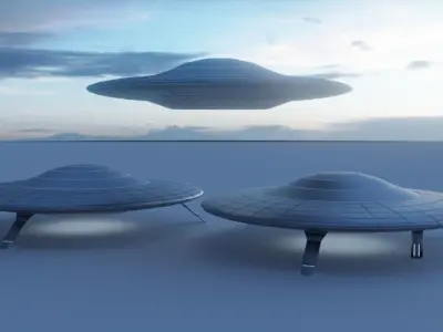Saucer Concept 6 3D model