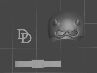 Dare Devilish Brick Armor Kit 3D print model 3D print model