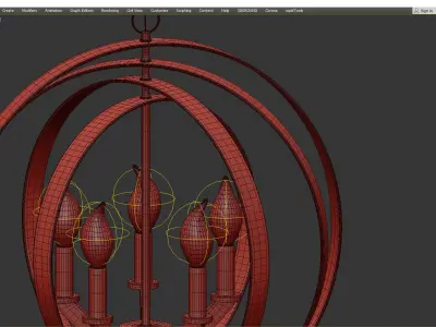 Kira Home Orbits Low-poly 3D model