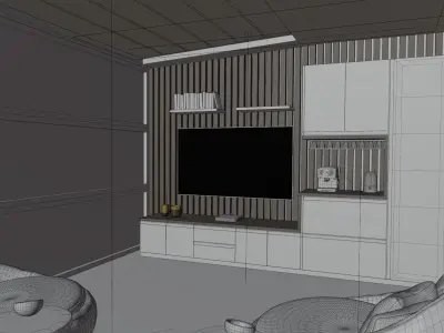 Tv UNIT 3D 3D model