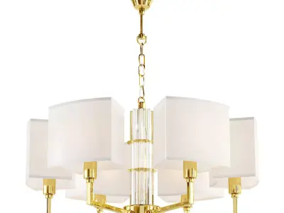 Maytoni Metropolitan H015PL-06G chandelier 3D model