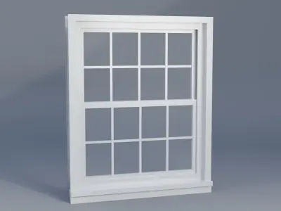 Window Low-poly 3D model shop