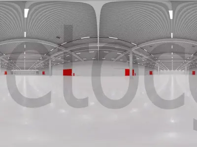 HDRI - Warehouse Interior 6 v1 Texture