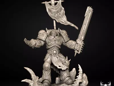 Space Warrior 3D print model