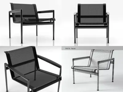1966-25 Armchair 3D model