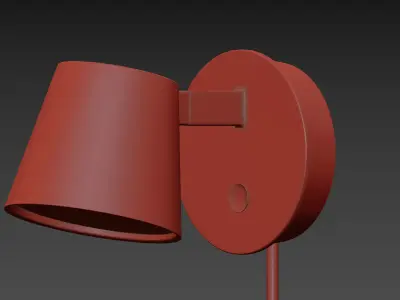 Tip Wall Lamp by Muuto 3D model