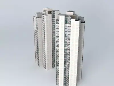 Plaza Senayan Apartment 3D model