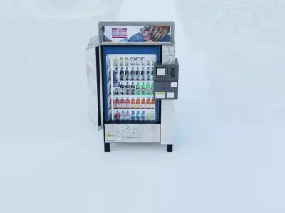 Beverage Vending Machine 3D model
