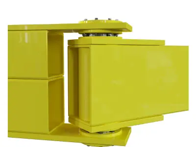 Wall Hoist Crane 3D model