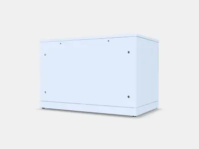 NORDLI Chest of 2 drawers Low-poly 3D model
