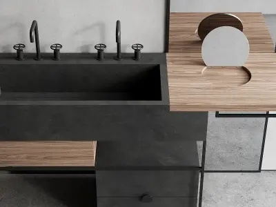 Italgraniti ACQUA A Set 2 3D model