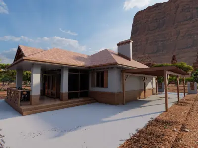 old house-Old Abandoned House 3D model