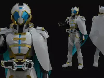 Kamen Rider Zein 3D model
