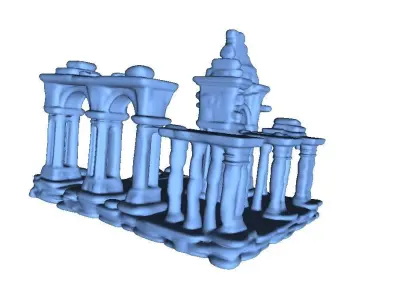 Ancient Ruins 4 3D print model