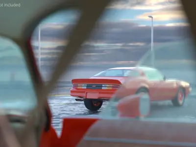  Vintage Chevrolet Camaro Z28 1980 Red 