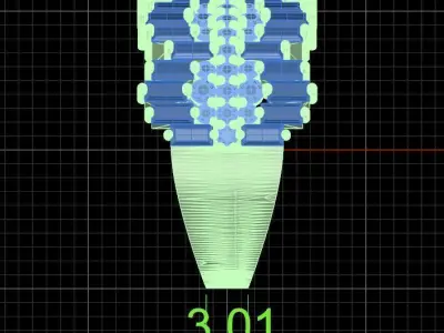 Jewelry ring 374 3D print model