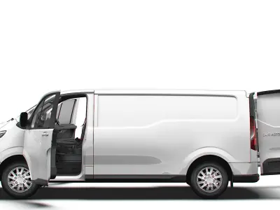 Maxus eDeliver 7 L2H1 HQ Interior 2026 3D model