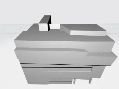 Zaha Hadid- Rosenthal Center- 3D Printer 3D print model