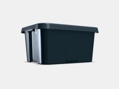 KLAMTARE box with lid insideoutside 3D model