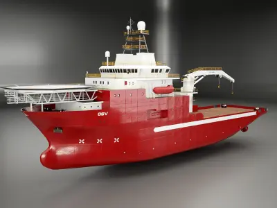  SPAR Rig and Supply Vessel 