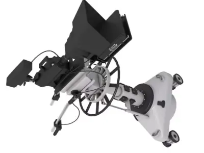 TV Studio Camera Generic 3D model