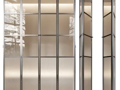 Sliding Door 4 3D model