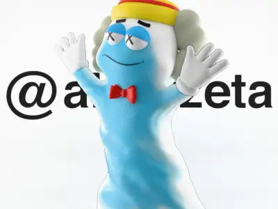 Kaws Monster Cereals Series Textured Low-poly 3D model