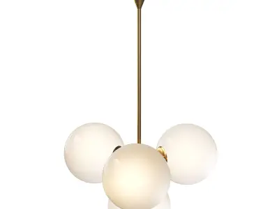 Ardsley Cluster Chandelier 3D model