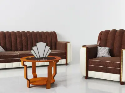 Archmodels vol 142 - high quality art deco furniture 3D model