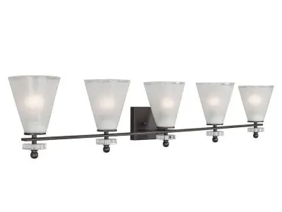 Buhr Light Dimmable Bath Bar Free 3D model