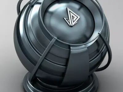 VRAY SHADER---METAL---Aluminium Antimonide Texture