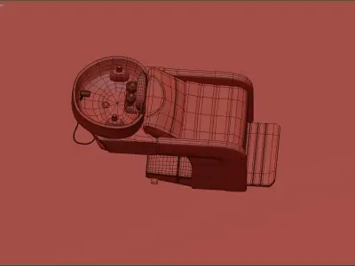  Shampoo bed 3D print model