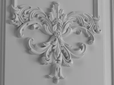 Door dekor 001 3D print model purchase