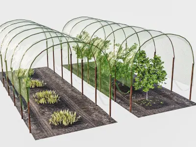 Farm Greenhouse 3D model