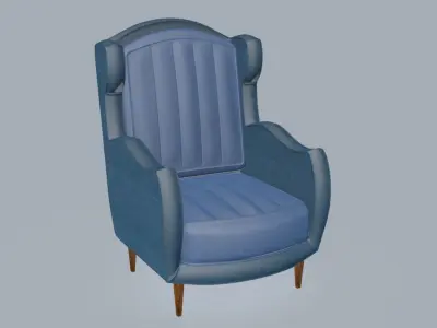 Lux Armchair 3D model