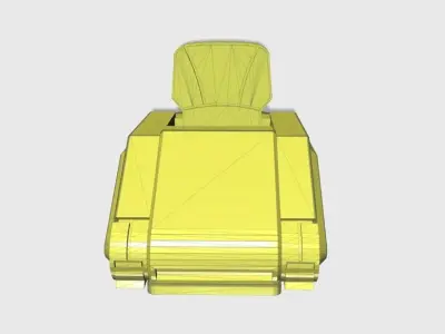 Charles Xavier Hover Chair Legends 1 12 scale 3D print model