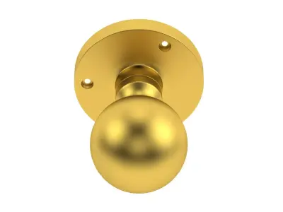  Ball Mortice Door Knob 3D model