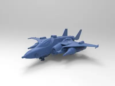 sci-fi spaceship 3D print model purchase