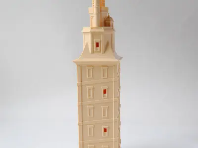 Torre de Hercules 3D print model