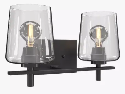 Calais Bath Vanity Wall Light P300361 3D model