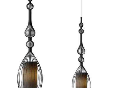 Pendant lamp Nowodvorski 8864 Abi L 3D model