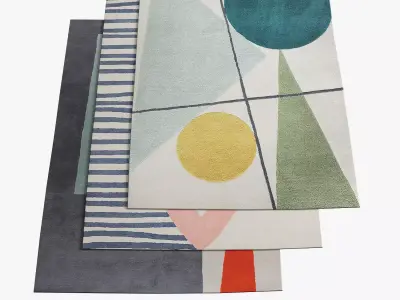 Habitat Rugs 157 3D model