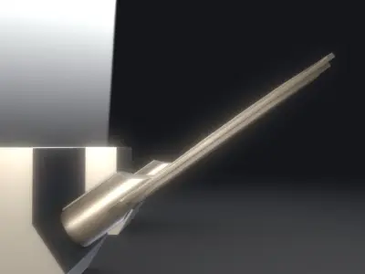 Street Light 12 Low-poly 3D model