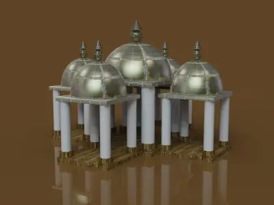 Pavilion 3D print model purchase