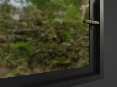 Modern Window  Free low-poly 3D model
