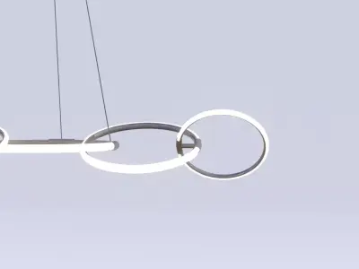 Unity Pendant Lamp 3D model